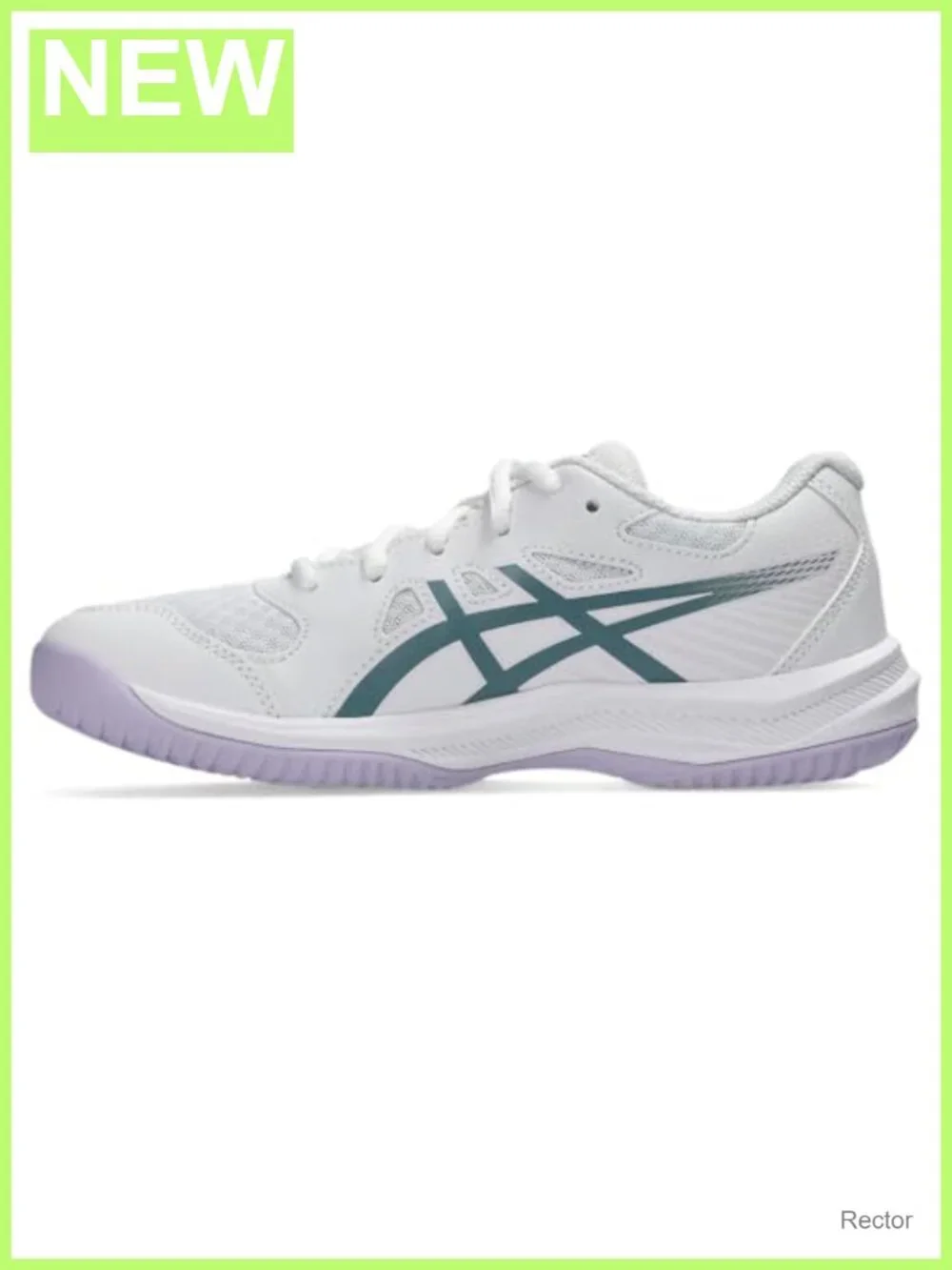 Kids Athletic Volleyball Shoes Lace-Up Faux Leather Breathable Mesh